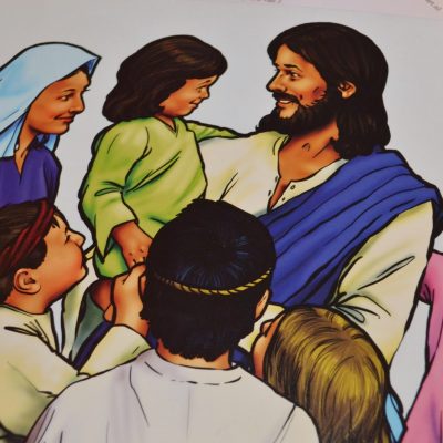 Gezinsmoment – Jezus zegent de kinderen